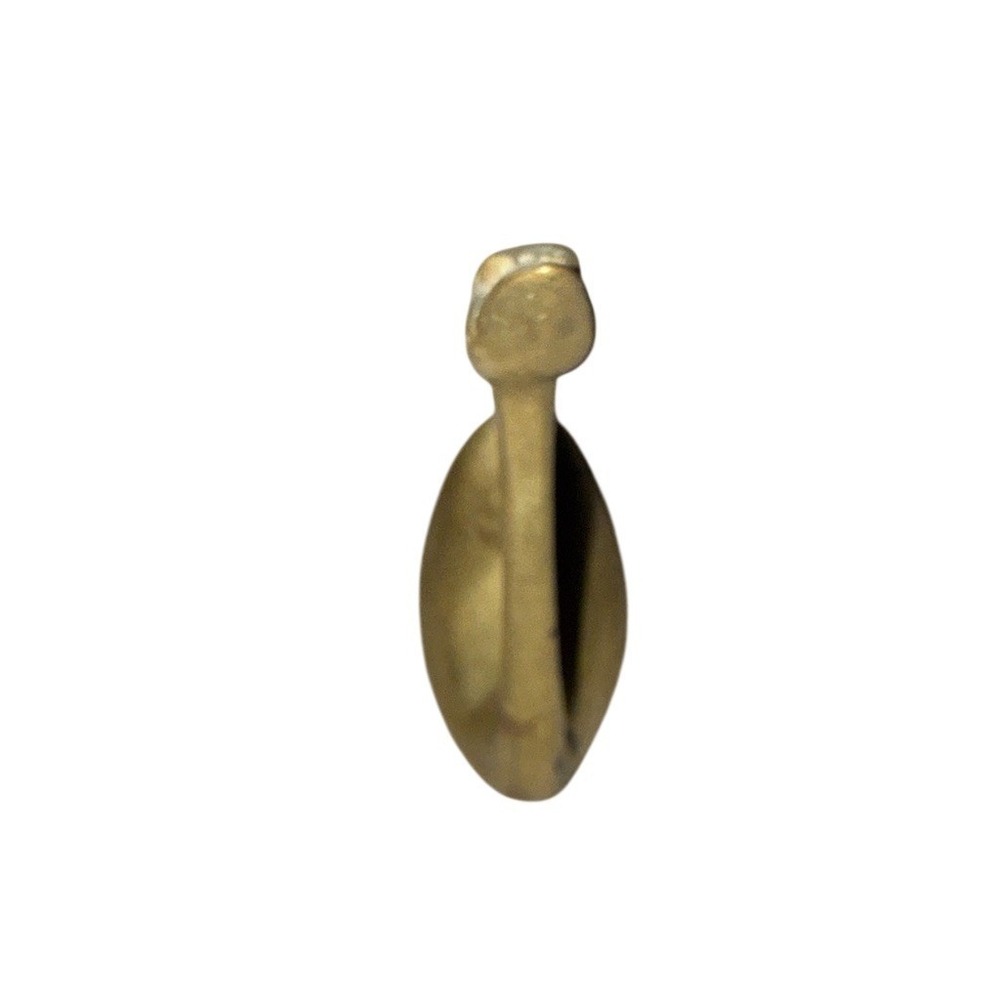 Vintage Brass Swan Figurine Gold Mid-Century Modern Tabletop Decor Classic retro - Picture 4 of 8